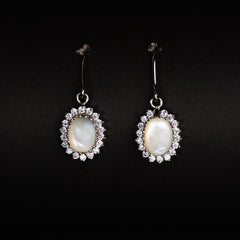 mother-of-pearl earrings