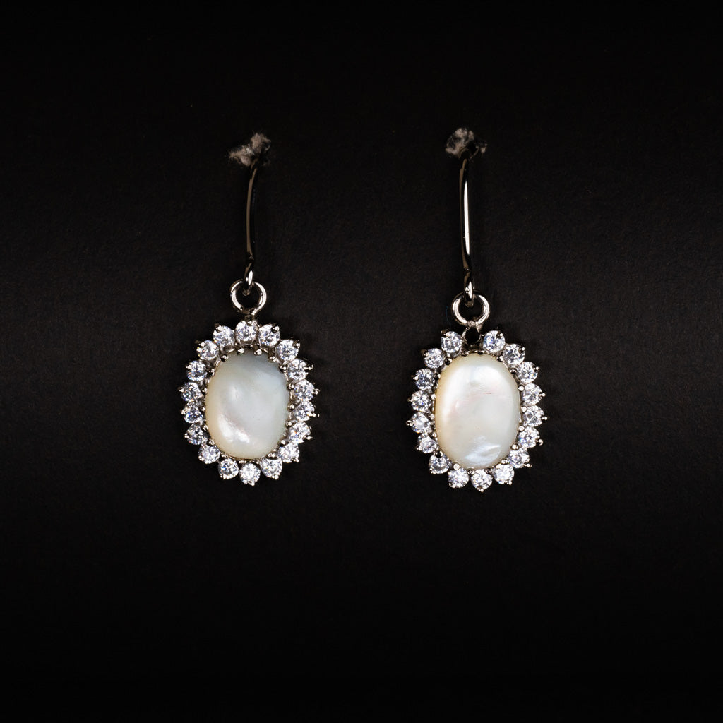 mother-of-pearl earrings