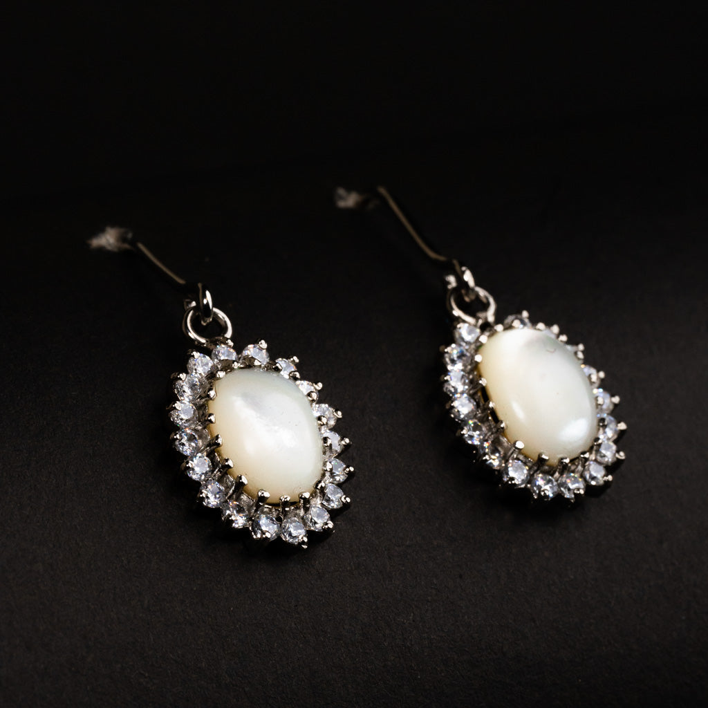 mother-of-pearl earrings